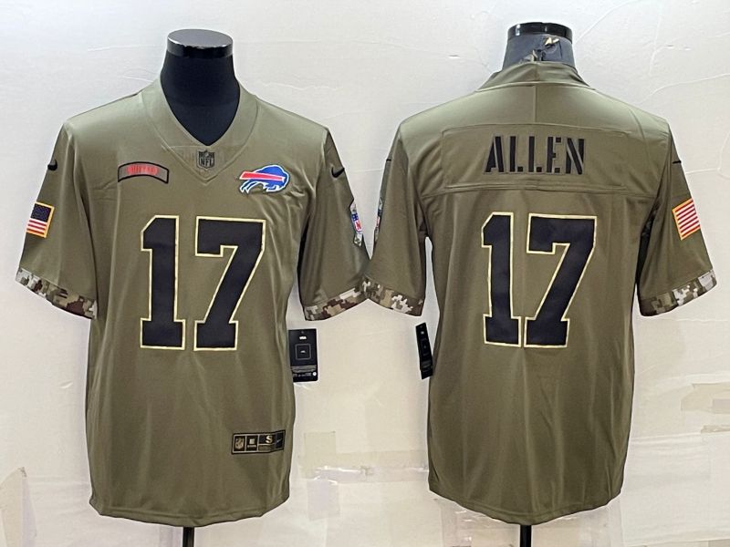 Men Buffalo Bills 17 Allen Green 2022 Vapor Untouchable Limited Nike NFL Jersey